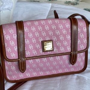 Dooney and Bourke Pink Crossbody Messenger Bag